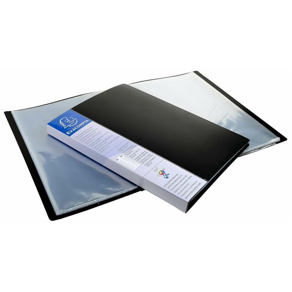 Papkė su skyriais Exacompta Juoda A4 24 x 32 cm (8 vnt.)