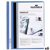 Папка Durable DURAPLUS Синий Прозрачный A4 25 Предметы (6 штук)