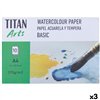 Piirustuspaperi Titan Arts BASIC A4 10 Levyt (3 osaa)