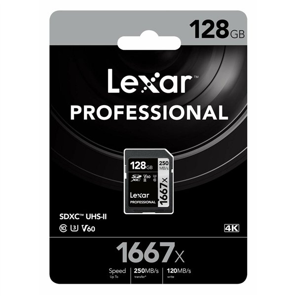 USB atmintukas Lexar SDXC, 128 GB 128 GB