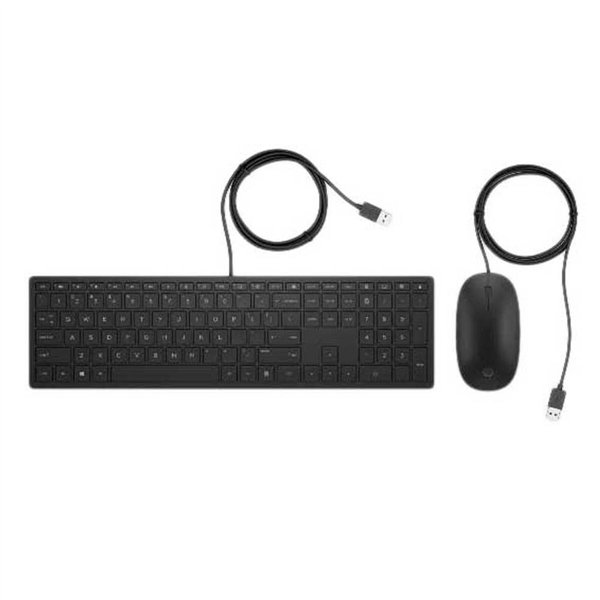 Klaviatūra ir pelė HP 4CE97AA Juoda