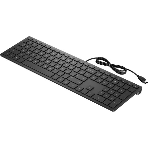 Клавиатура HP 4CE96AA#ABE Чёрный Испанская Qwerty
