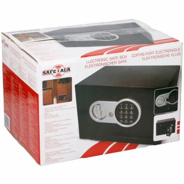 Saugumo dėžutė Safe Alarm 08610 Sustiprinta