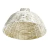 Kattolamppu DKD Home Decor 38 x 28 x 24 cm Kullattu Valkoinen Rauta 50 W