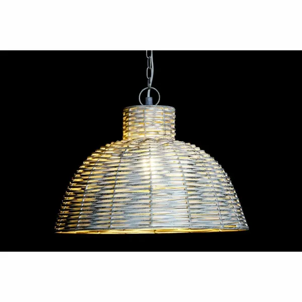 Pakabinamas apšvietimas DKD Home Decor 38 x 28 x 24 cm Auksinis Balta Geležis 50 W