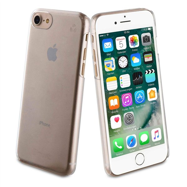 Planšetdatora Vāks Muvit Melns Caurspīdīgs