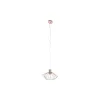 Kattolamppu DKD Home Decor 34 x 34 x 21 cm Hopeinen Musta Harmaa Pinkki Metalli Valkoinen 50 W 60 W Mäntypuu