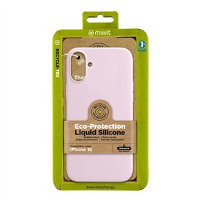 Чехол для мобильного телефона Muvit for Change iPhone 16 Розовый