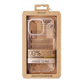 Mobiliojo telefono dėklas Muvit for Change iPhone 13 Pro Juoda