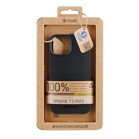 Чехол для мобильного телефона Muvit for Change iPhone 13 Mini Чёрный