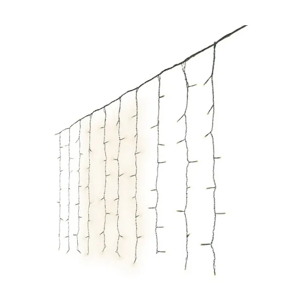 LED žibintai užuolaidoms Lumineo Skaidrus 2,25 X 1,5 M (1 vnt.)