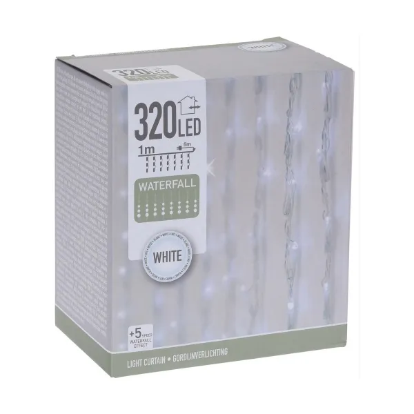 LED-verhovalot 1 x 2 m
