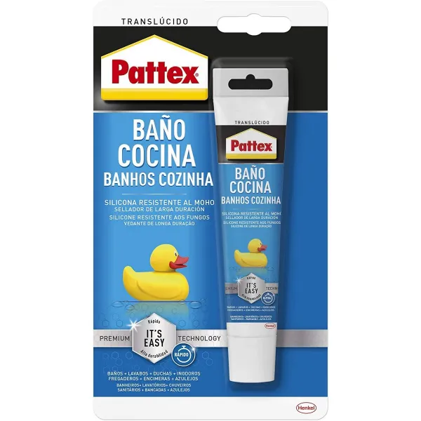 Silicone Pattex White Silicone 50 ml Baths Kitchen