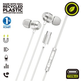 Kõrvaklapid Muvit for Change M32 Valge