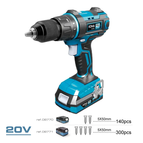 Driver Drill Koma Tools 20 V
