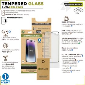 Mobiiltelefoniekraani Kaitse Muvit for Change iPhone 15 Pro