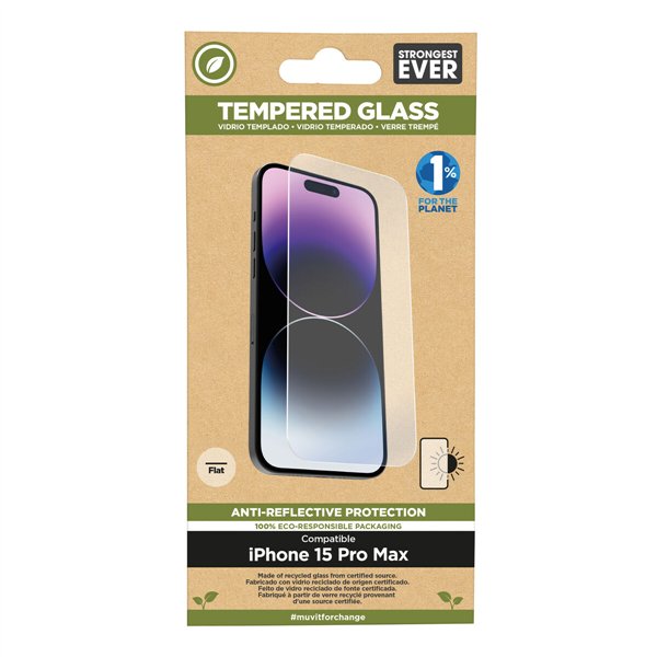 Защита для экрана для телефона Muvit for Change iPhone 15 Pro Max