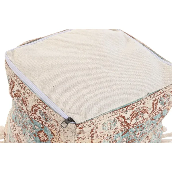 Подушка DKD Home Decor почвы Коричневый Зеленый бахрома Араб 40 x 40 x 40 cm