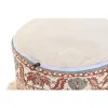 Tyyny DKD Home Decor Lattia 46 x 46 x 37 cm Ruskea Vihreä Keltainen Arabi 45 x 45 x 35 cm Hapsu