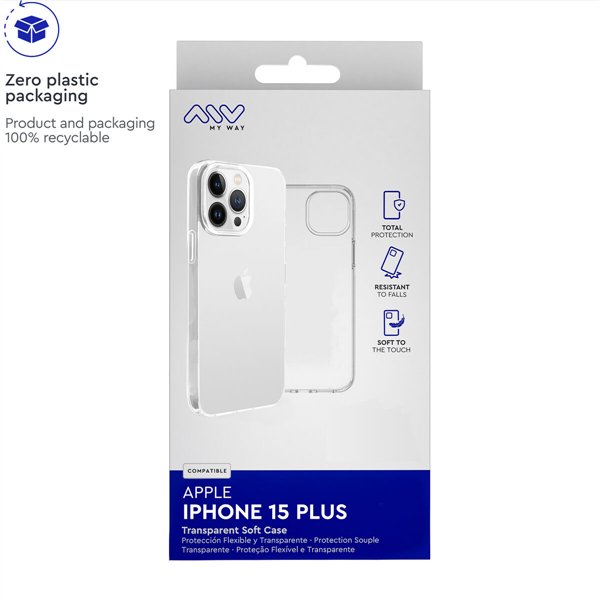 Pārvietojams Pārsegs Myway iPhone 15 Plus