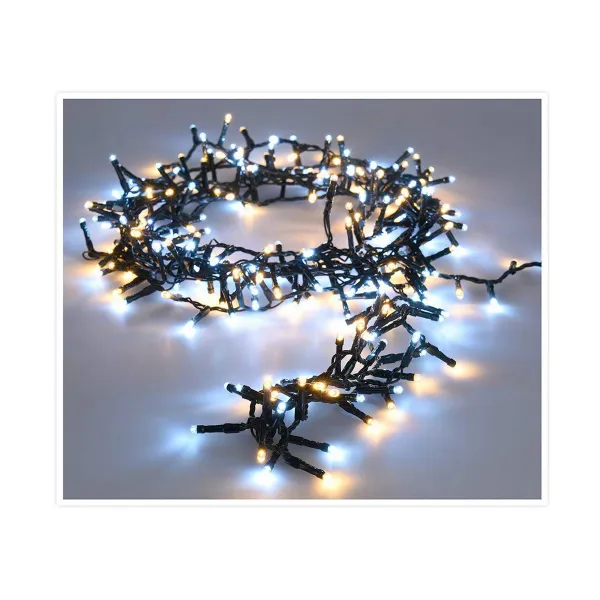 LED-valokranssi 17 m Keltainen