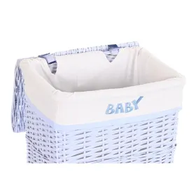 Набор корзин DKD Home Decor Синий Celeste плетеный Детский 44 x 34 x 56 cm 5 Предметы