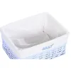 Set of Baskets DKD Home Decor Blue Celeste wicker Children's 44 x 34 x 56 cm 5 Pieces