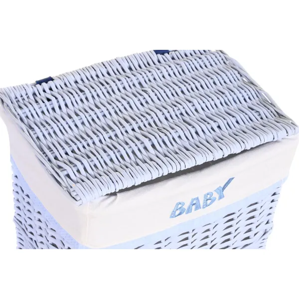 Grozu komplekts DKD Home Decor Zils Celeste pīts Bērnu 44 x 34 x 56 cm 5 Daudzums