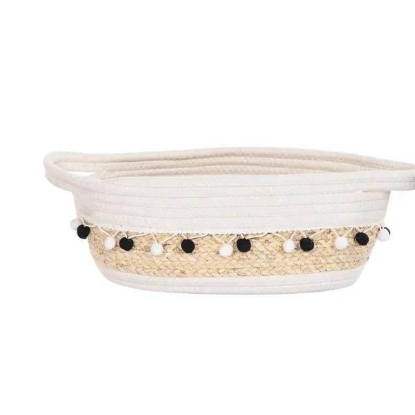 Krepšelio rinkinys DKD Home Decor Boho 36 x 26 x 15 cm 45 x 25 x 16 cm