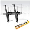 Fixed TV Support Axil AC0571E 32"-65"