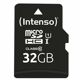 Micro SD Memory Card with Adaptor INTENSO 3423480 32 GB