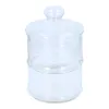 Alpina - Glass container / jar for sweets, 2 levels, 16x28 cm