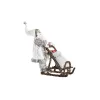 Joulukuusenpallo DKD Home Decor Harmaa Joulupukki 42 x 22 x 48 cm