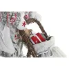 Новогоднее украшение DKD Home Decor Серый Дед Мороз 42 x 22 x 48 cm