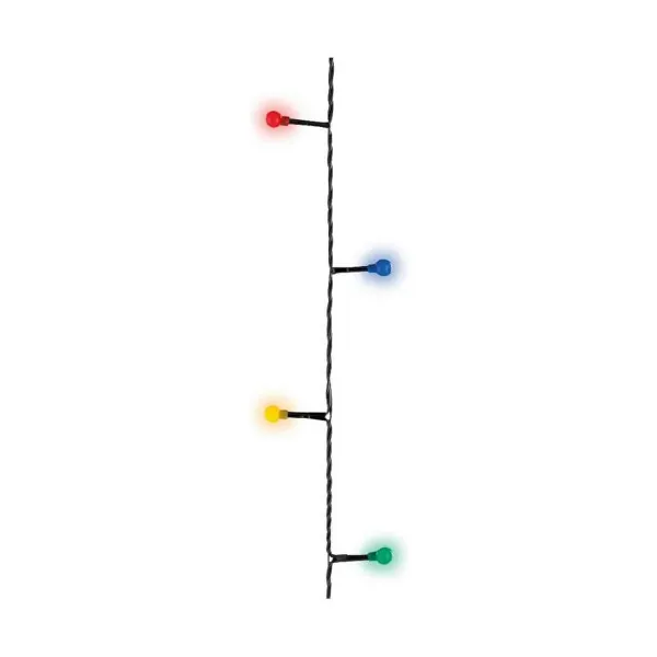 LED-valokranssi Lumineo Cherry Monivärinen 14 m