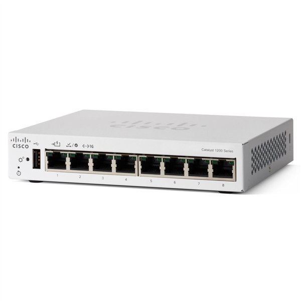 Komutatorius CISCO C1200-8T-D