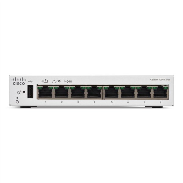 Komutatorius CISCO C1200-8T-D