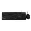 Keyboard and Mouse V7 CKU350ES Black Spanish Qwerty