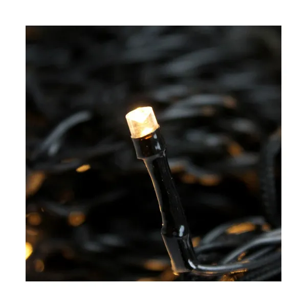 LED aizkaru gaismas Balts (8 m)
