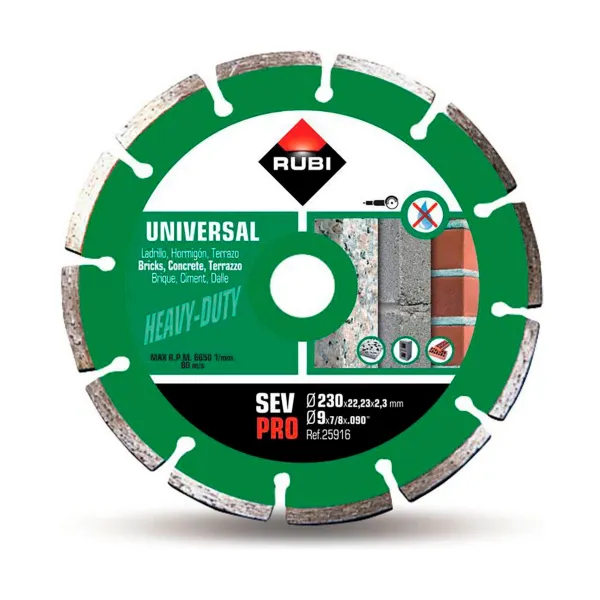 Teemantlõikeketas Rubi pro 25916 Ø 230 mm