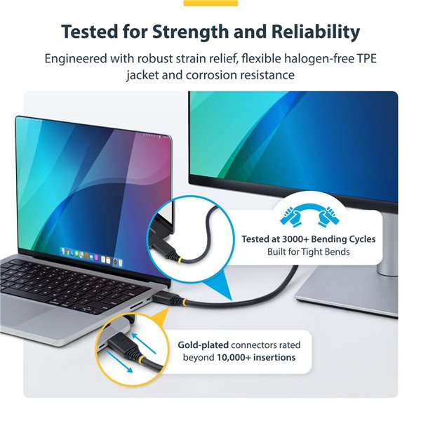 Кабель HDMI Startech HDMI21-CBL-8K60-5M Чёрный 5 m