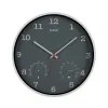 Wall Clock Versa Grey Plastic (4,3 x 35,5 x 35,5 cm)