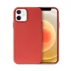 Crong Essential Cover Magnetic - iPhone 12 / iPhone 12 Pro MagSafe Leather Case (Red)