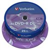 DVD+R Verbatim DL 8,5 GB 8x (8 Units)