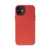 Crong Essential Cover Magnetic - iPhone 12 / iPhone 12 Pro MagSafe Leather Case (Red)