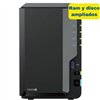 NAS tinklinė saugykla Synology DS225+/6G 8TB Juoda Intel Celeron