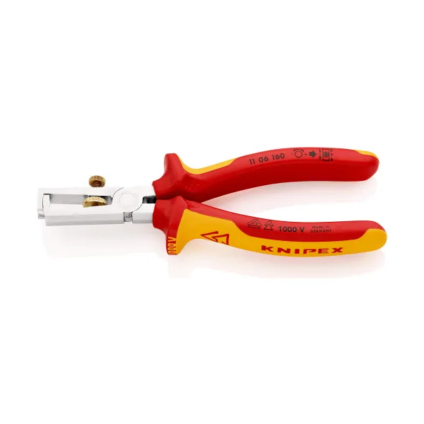 Kabeļu griešanas knaibles Knipex 11 06 160 57 x 19 x 160 mm Stiepļu Knaibles