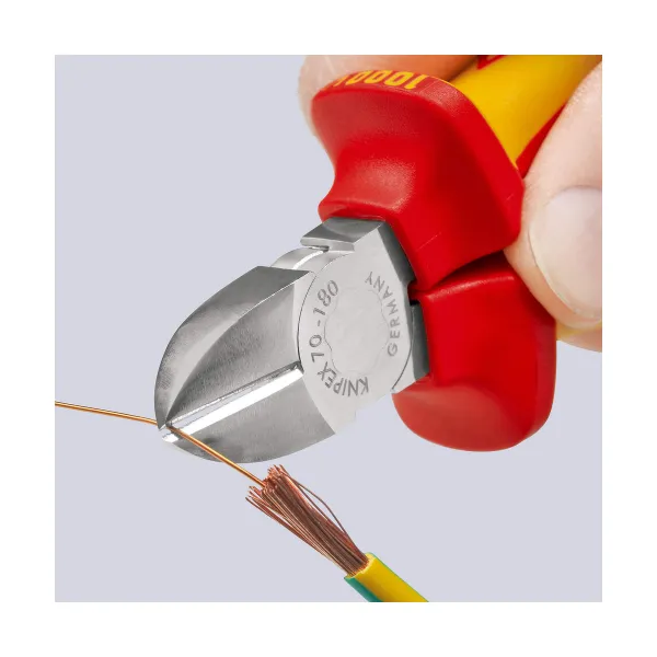 Диагональные кусачки Knipex KP-7006180 180 mm