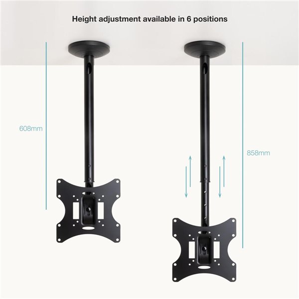 Потолочное крепление TooQ LPCE2301TSLI-B 30 Kg