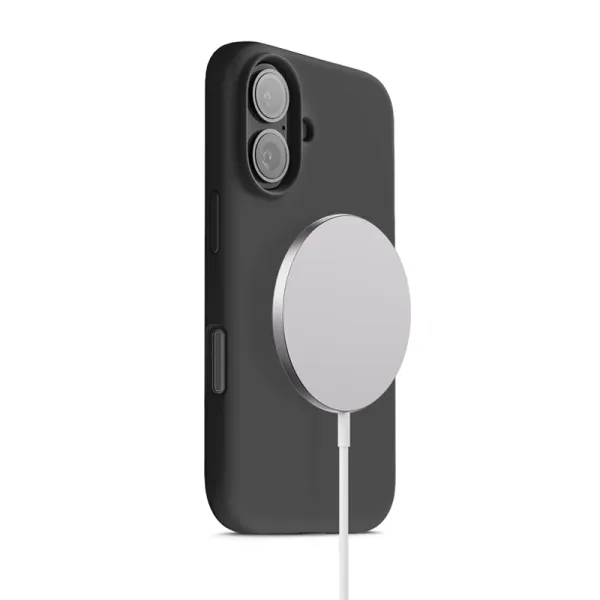 Crong Color Cover Magnetic - MagSafe iPhone 17 Case (Black)